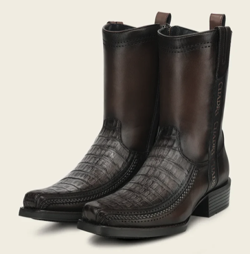 Cuadra CC300 Caiman Fuscus Men's Narrow Toe Boot