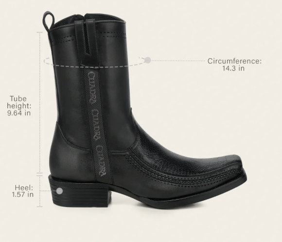 Cuadra CC299 Ostrich Leg Narrow Toe Boot