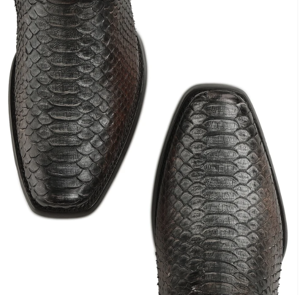 Cuadra CC307 Python Exotic Narrow Toe Cowboy Boot