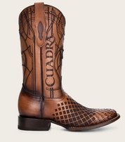 Cuadra CU500 MN Over Honey Laser & Embroidery & Woven Square Toe