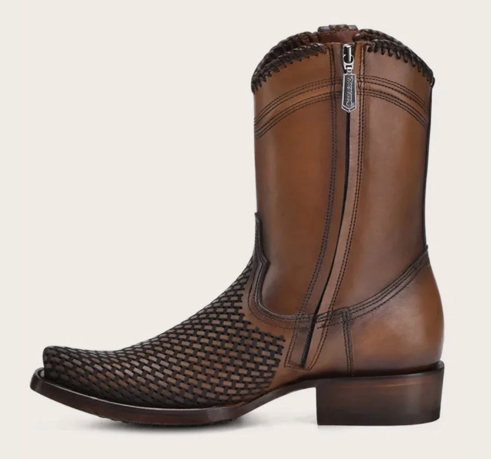 Cuadra CU817 MN Denver Brown Laser & Woven Narrow