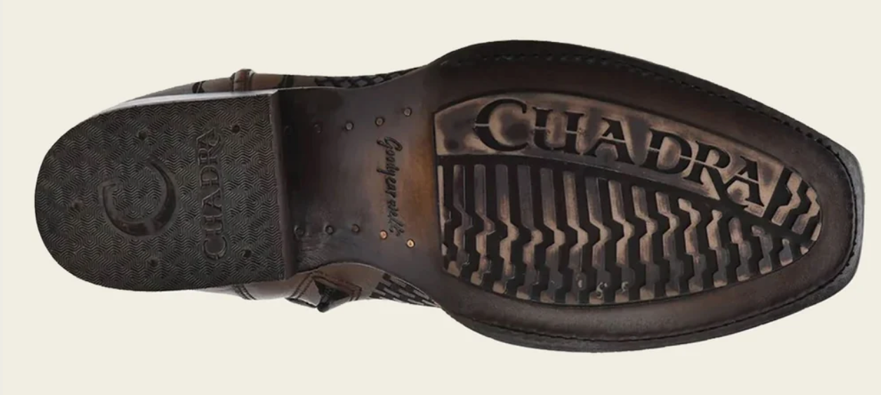 Cuadra CU817 MN Denver Brown Laser & Woven Narrow
