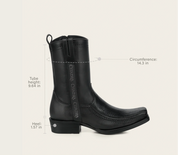 Cuadra CC299 Ostrich Leg Narrow Toe Boot