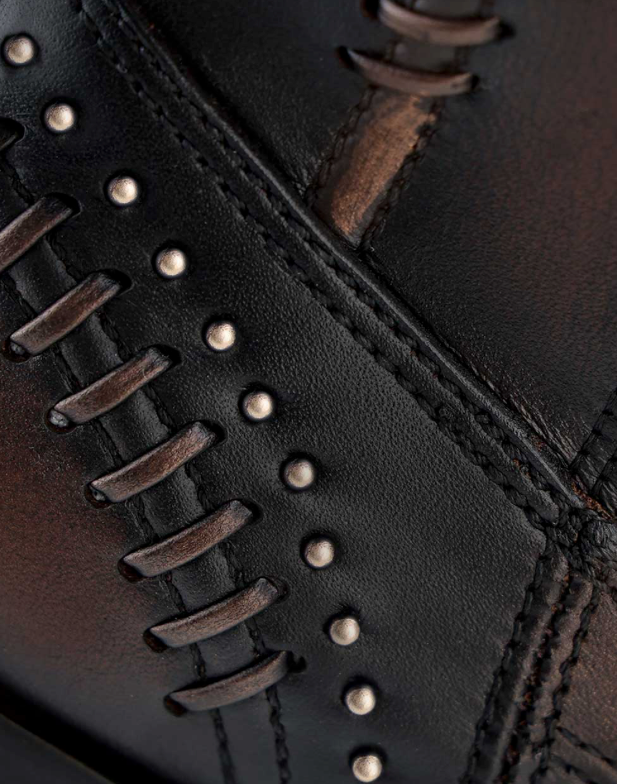 Cuadra CC260 LD Zipper & Woven & Studs Snip Toe