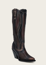 Cuadra CC260 LD Zipper & Woven & Studs Snip Toe