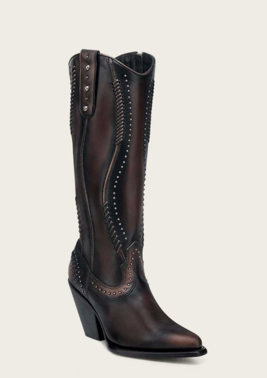 Cuadra CC260 LD Zipper & Woven & Studs Snip Toe