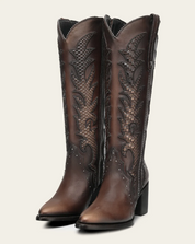 Cuadra CC338 LD Moroni Laser & Crystals Round Toe