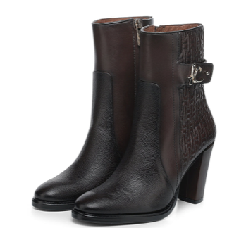 Franco Cuadra FC536 LD Inca Calf Round Toe Toe Women's Ankle Boot