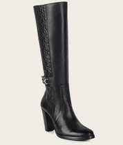 Cuadra FC887 LD Black Deer Zipper Round Toe