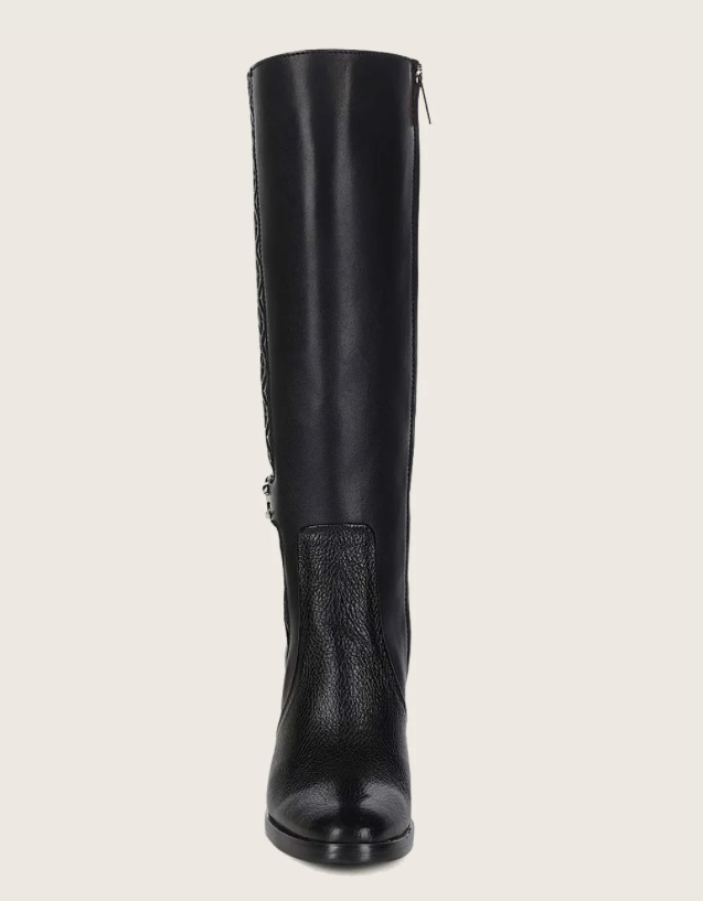 Cuadra FC887 LD Black Deer Zipper Round Toe