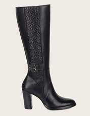 Cuadra FC887 LD Black Deer Zipper Round Toe