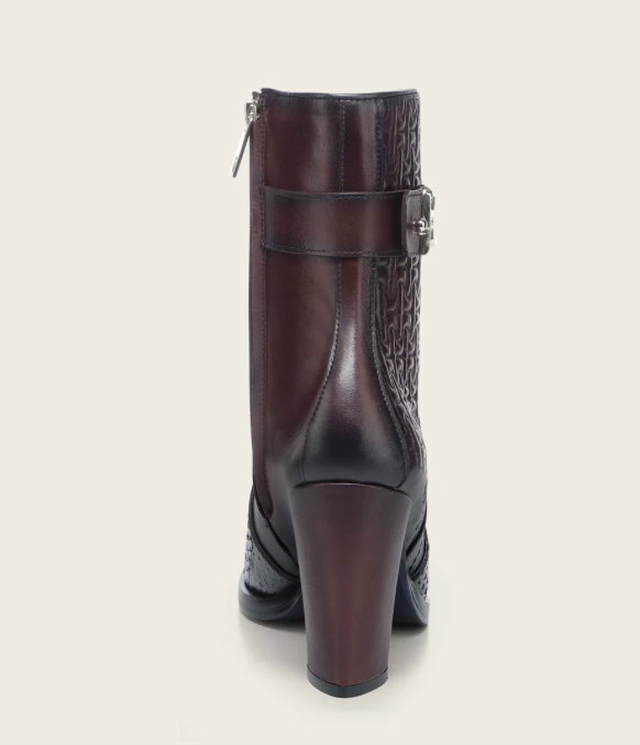 Franco Cuadra FF279 Women's Python Round Toe