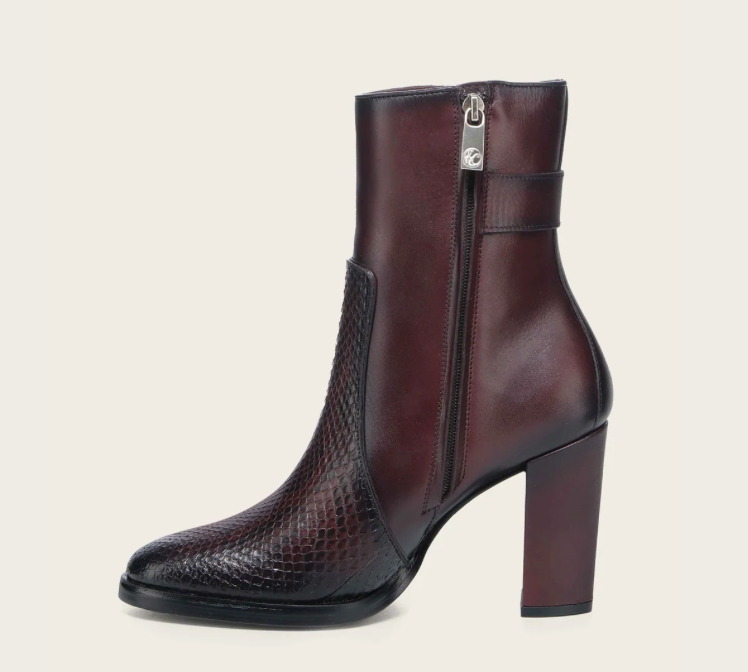 Franco Cuadra FF279 Women's Python Round Toe
