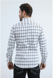 Platini Long Sleeve Payne Durham Button Up