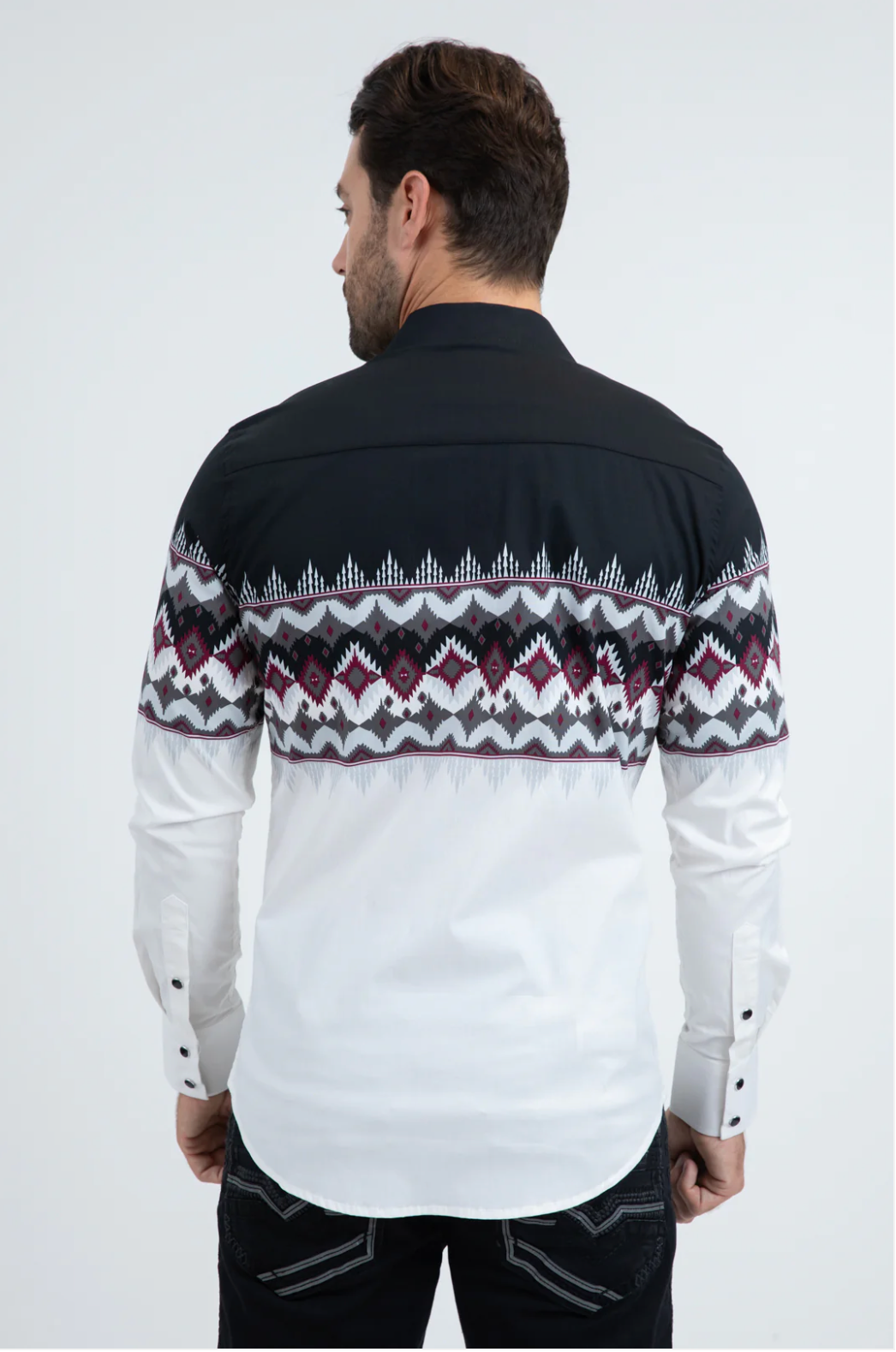 Platini Long Sleeve Lorenz Pearl Snap