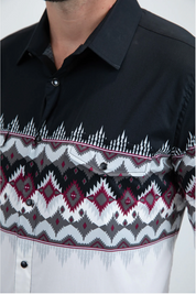 Platini Long Sleeve Lorenz Pearl Snap