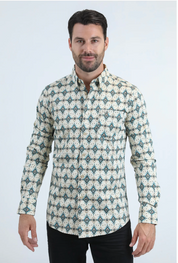 Platini Long Sleeve Payne Durham Button Up