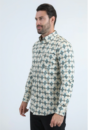 Platini Long Sleeve Payne Durham Button Up