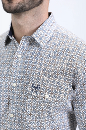Platini Long Sleeve Jayson  Pearl Snap