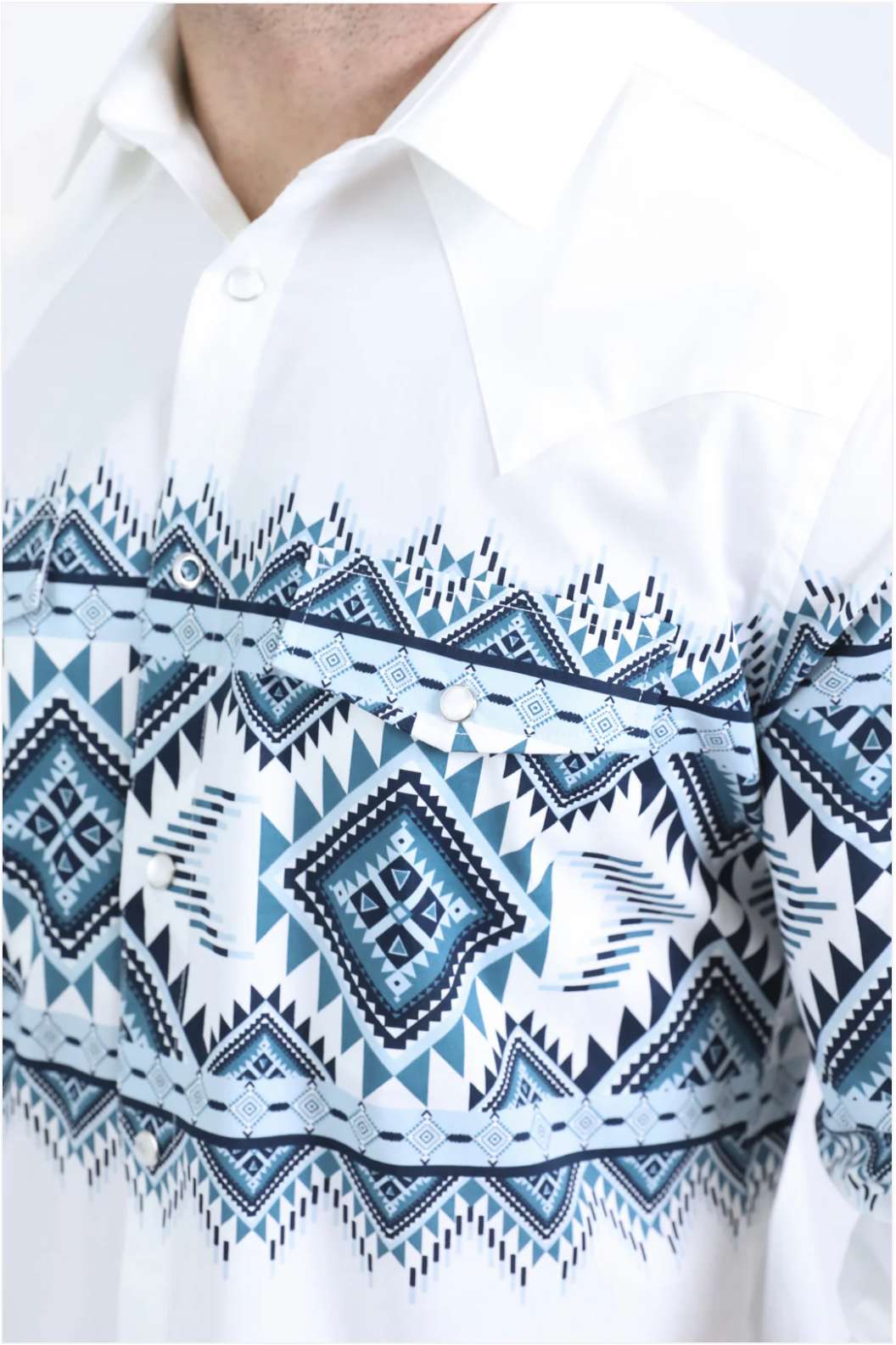 Platini Long Sleeve Jackson  Pearl Snap