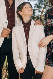 Platini Kids Teddy Suede Blazer