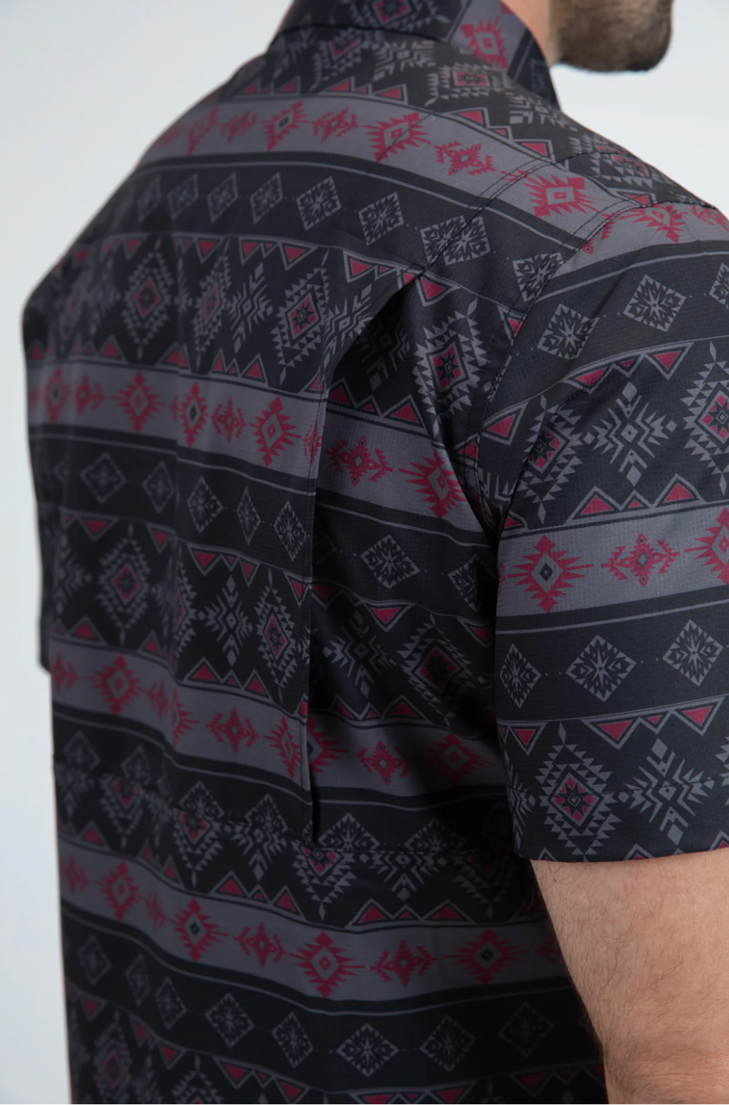 Platini Short Sleeve Woody Button-Up