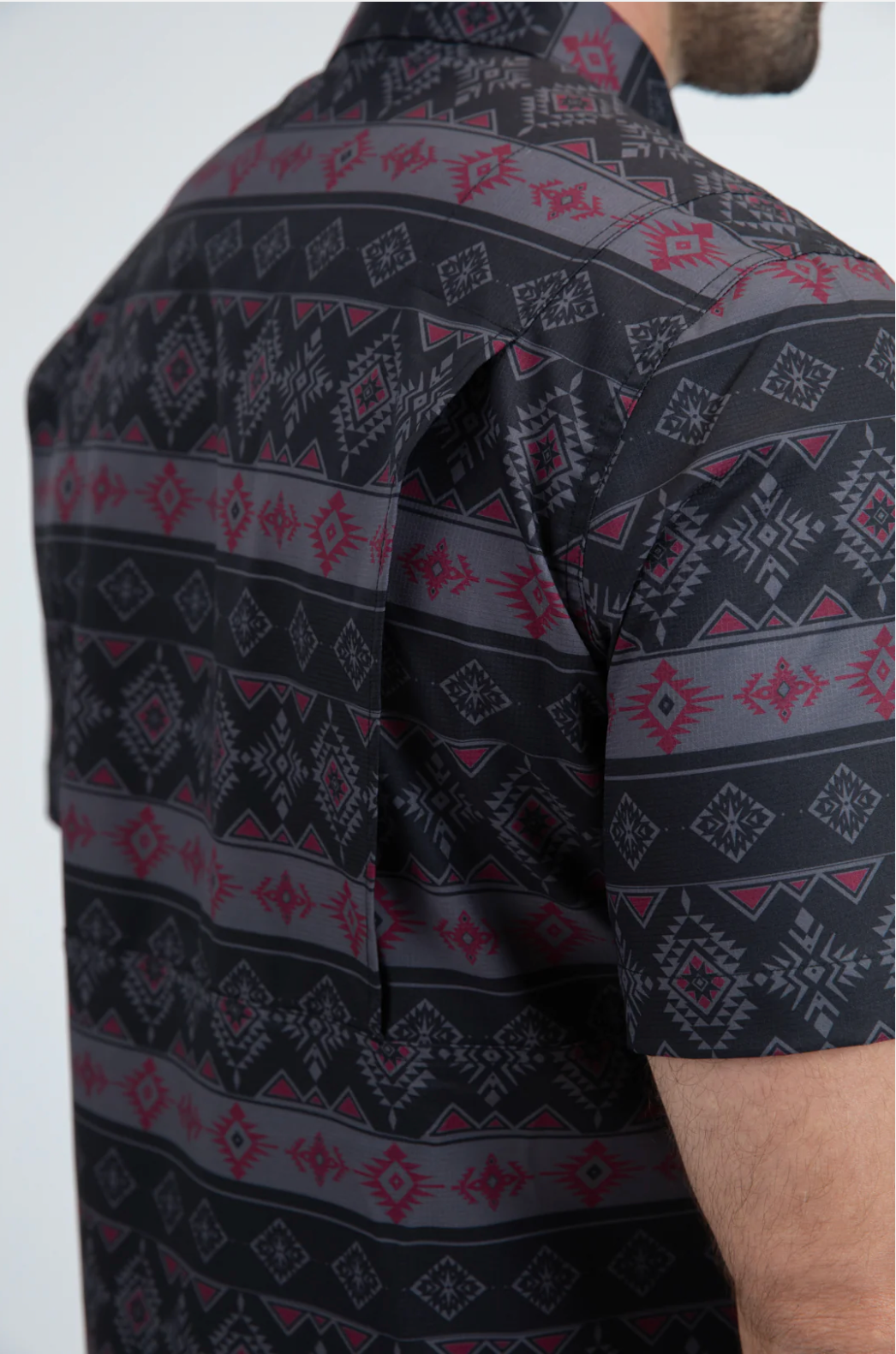 Platini Short Sleeve Woody Button-Up