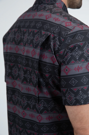 Platini Short Sleeve Woody Button-Up
