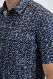 Platini Short Sleeve Jawhar Button Up