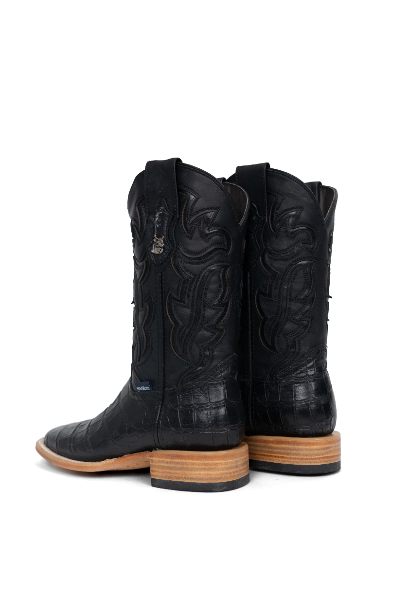 Bruce Alligator Square Toe Cowboy Boot