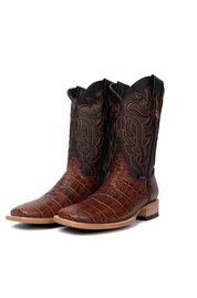 Bruce Alligator Square Toe Cowboy Boot