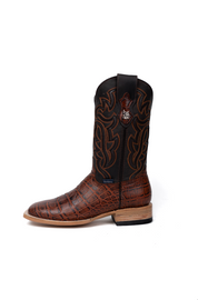 Bruce Alligator Square Toe Cowboy Boot