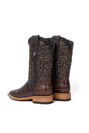 Bruce Alligator Square Toe Cowboy Boot