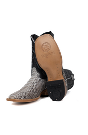 Lucas Exotic Python Square Toe Cowboy Boot
