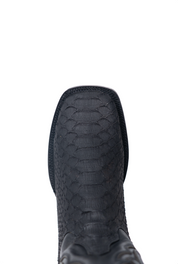 Bruce Mini Shelby Python Red Bottom Square Toe Cowboy Boot