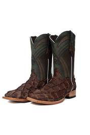 Monroe Pirarucu Square Toe Cowboy Boot