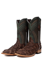 Monroe Pirarucu Square Toe Cowboy Boot