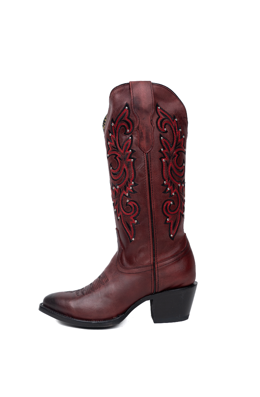 Katy Midi Round Toe Cowgirl Boot