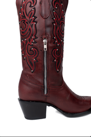 Katy Midi Round Toe Cowgirl Boot