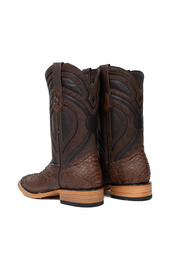 King Ranch Python Exotic Square Toe Cowboy Boot