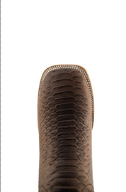 Bruce Matte Python Square Toe Cowboy Boot