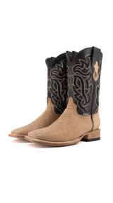 Bruce Matte Python Square Toe Cowboy Boot
