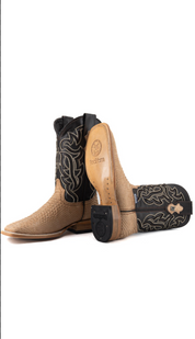 Bruce Matte Python Square Toe Cowboy Boot