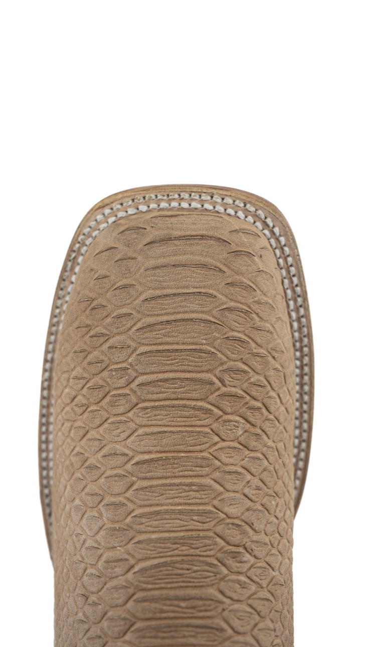 Bruce Matte Python Square Toe Cowboy Boot