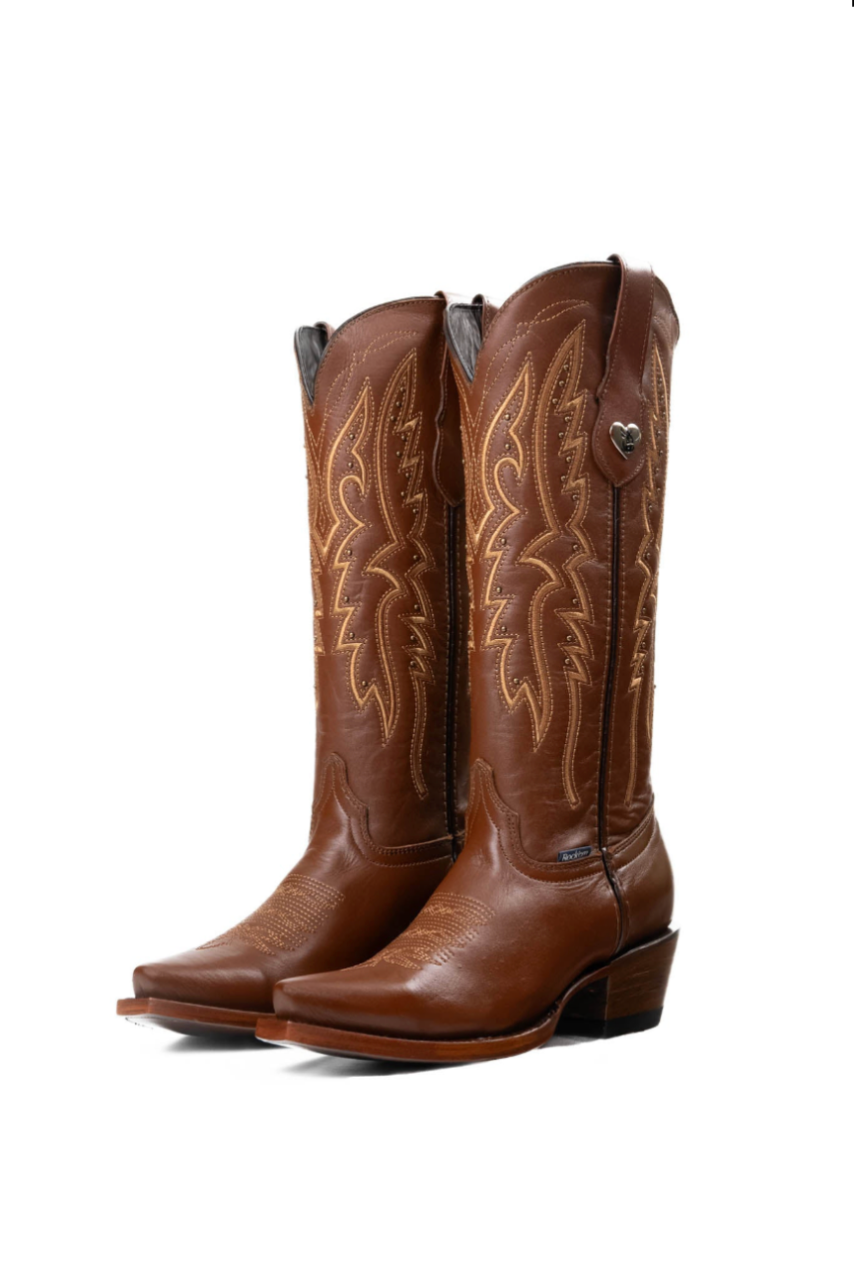 Beirut Alexa Midi Snip Toe Cowgirl Boot