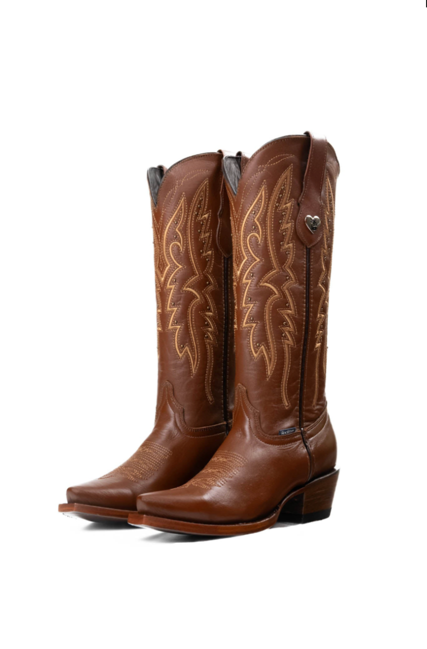 Beirut Alexa Midi Snip Toe Cowgirl Boot