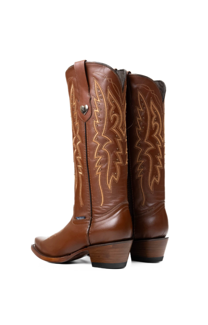 Beirut Alexa Midi Snip Toe Cowgirl Boot