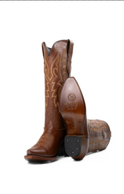 Beirut Alexa Midi Snip Toe Cowgirl Boot