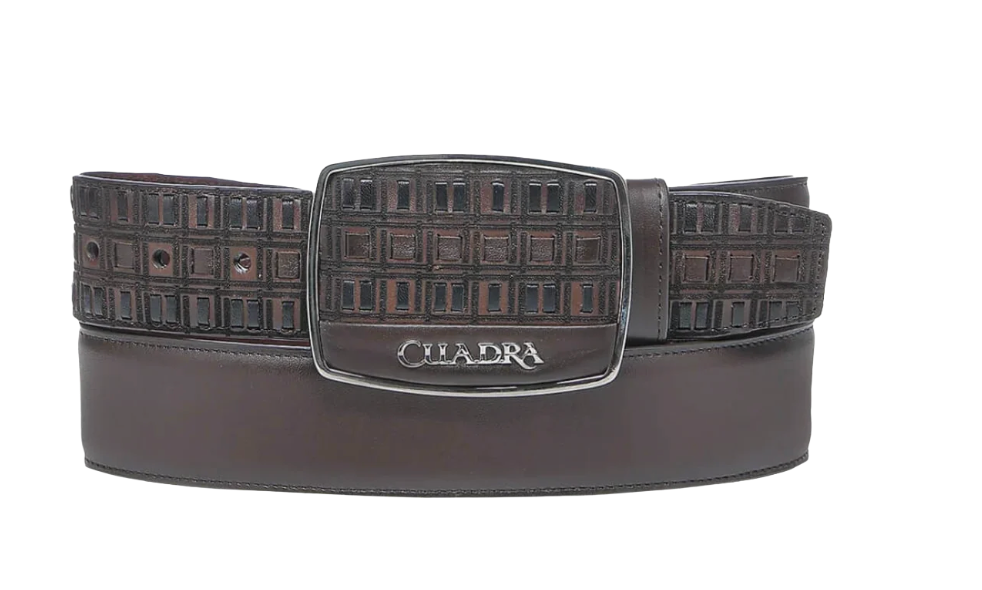 Cuadra BC401 Embroidery Black Belt Black