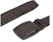 Cuadra BC401 Embroidery Black Belt Black